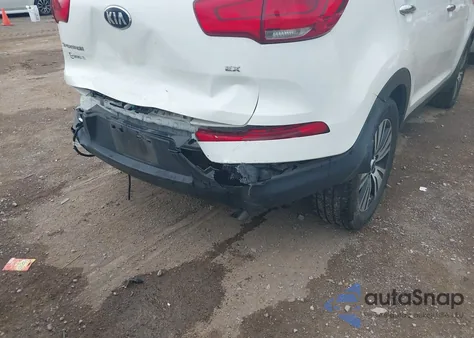 2016 Kia Sportage Ex из США, поврежденный, VIN KNDPC3AC0G7845819